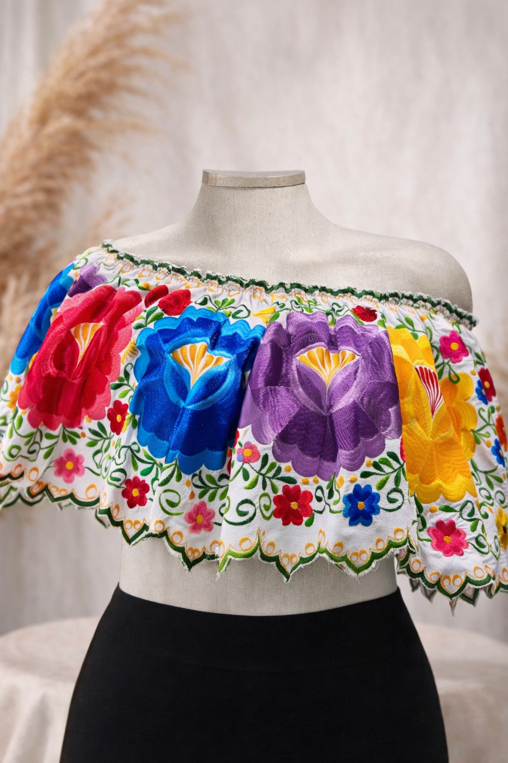 Alma de Pisté Off-Shoulder Top